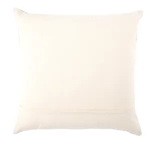 Mercado Scandi Solid Light Gray/ White Down Floor Pillow 30 inch