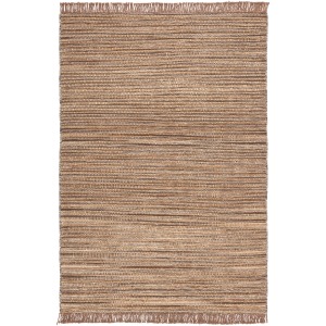 Mosaic Tansy Natural  Striped Taupe/ Brown Area Rug