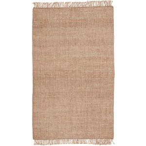 Naturals Lucia Sauza Natural Solid Beige/ Ivory Area Rug