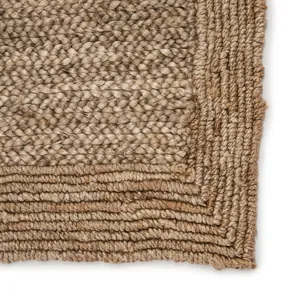 Naturals Tobago Aboo Natural Solid Beige Area Rug (8'X10')