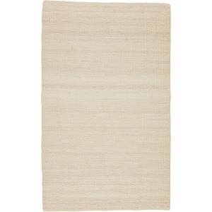 Naturals Tobago Hutton Natural Solid White Area Rug