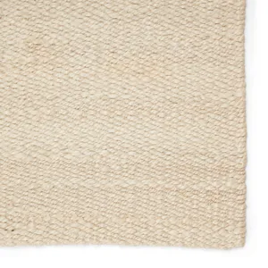 Naturals Tobago Hutton Natural Solid White Area Rug (9'X12')