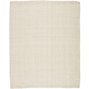 Naturals Tobago Tracie Natural Solid White Area Rug