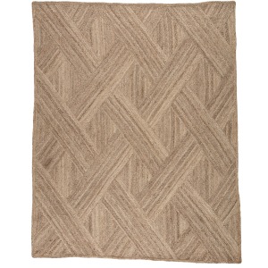 Naturals Tobago Vero Natural Trellis Beige Area Rug