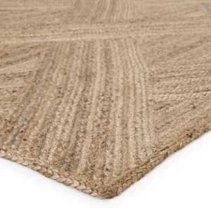Naturals Tobago Vero Natural Trellis Beige Area Rug (9'X12')