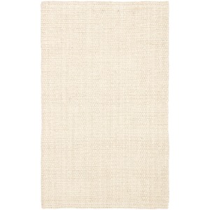 Naturals Tobago Tyne Natural Solid Ivory Area Rug