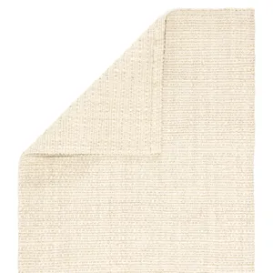 Naturals Tobago Tyne Natural Solid Ivory Area Rug (9'X12')