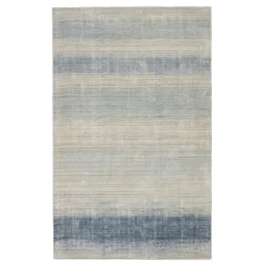 Newport by Barclay Butera Barclay Butera by  Bayshores Handmade Ombre Blue/ Beige Area Rug (8'X1