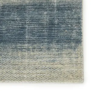Newport by Barclay Butera Barclay Butera by  Bayshores Handmade Ombre Blue/ Beige Area Rug (8'X1