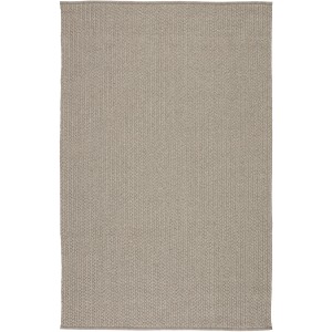 Nirvana Premium Iver Indoor/ Outdoor Solid Light Gray Area Rug