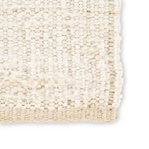 Naturals Monaco Anthro Natural Solid Cream Area Rug (9'X12')