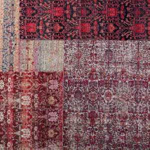 Polaris Bodega Indoor/ Outdoor Trellis Red/ Gray Runner Rug (2'6"X8')