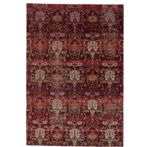 Polaris Genesee Indoor/ Outdoor Trellis Red/ Beige Area Rug