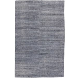 Rebecca Limon Indoor/ Outdoor Solid Gray/ Blue Area Rug