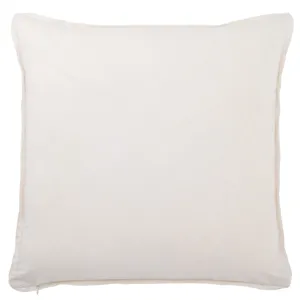 Revolve Yonah Handmade Geometric Blue/ White Down Throw Pillow 22 inch