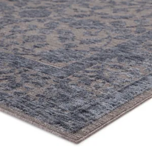 Raveen Indio Oriental Blue/ Gray Area Rug (5'X7'6")