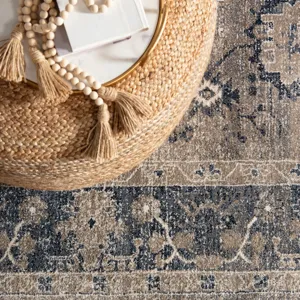 Saba Mesa Solid Natural Cylinder Pouf