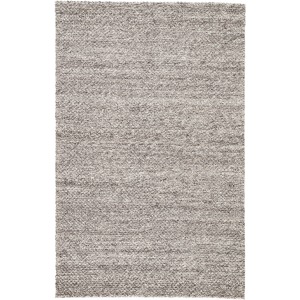 Scandinavia Rakel Karlstadt Handmade Solid Gray/ Silver Area Rug