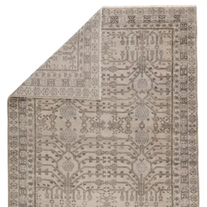 Salinas Cosimo Hand-Knotted Oriental Gray Area Rug (8'X10')