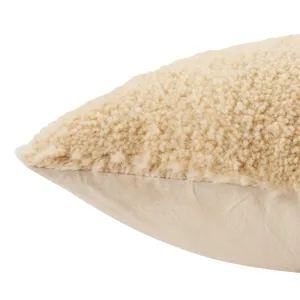 Soul Trek Vibe by  Kezia Cream/ Light Pink Tribal Polyester Lumbar Pillow 16X24