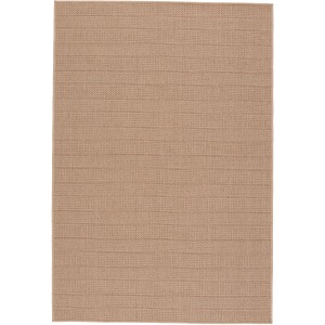 Tahiti Vibe by  Avae Indoor/ Outdoor Striped Beige/ Light Brown Area Rug