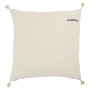 Taiga Loma Tribal Black/ Ivory Down Throw Pillow 22 inch