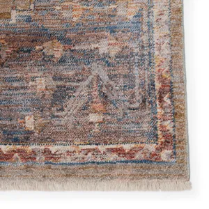 Terra Vibe by  Haelyn Medallion Multicolor/ Olive Runner Rug (2'9"X8')