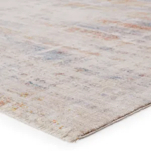 Terra Vibe by  Aerin Abstract Multicolor/ White Area Rug (5'3"X7'10")