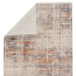 Terra Vibe by  Aerin Abstract Multicolor/ White Area Rug (5'3"X7'10")