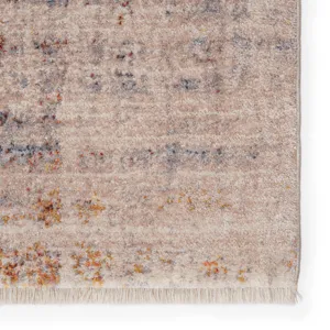 Terra Vibe by  Aerin Abstract Multicolor/ White Area Rug (5'3"X7'10")