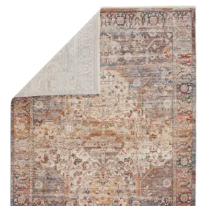 Terra Vibe by  Clarimond Medallion Multicolor Area Rug (3'11"X5'10")