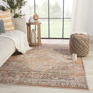 Terra Vibe by  Clarimond Medallion Multicolor Area Rug (3'11"X5'10")