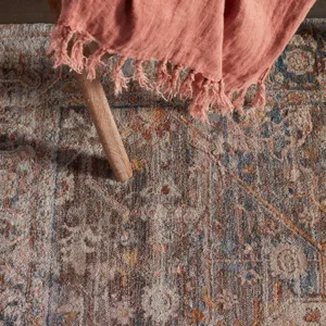 Terra Vibe by  Clarimond Medallion Multicolor Area Rug (3'11"X5'10")