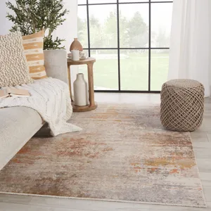 Terra Vibe by  Berquist Abstract Multicolor/ White Area Rug (8'X10')