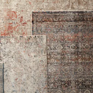 Valentia Elio Oriental Gray/ Black Area Rug (9'3"X13'3")