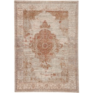 Valentia Beatty Medallion Tan/ Rust Area Rug