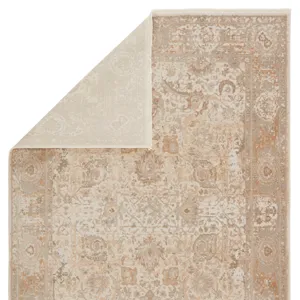 Vienne Baptiste Oriental Taupe/ Cream Runner Rug (2'6"X8')