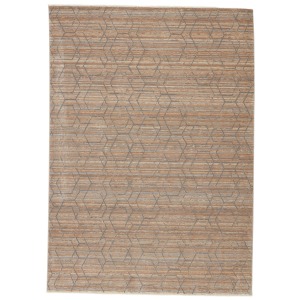 Vienne Cavendish Trellis Tan/ Gray Area Rug