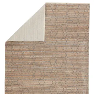 Vienne Cavendish Trellis Tan/ Gray Area Rug (5'X7'6")