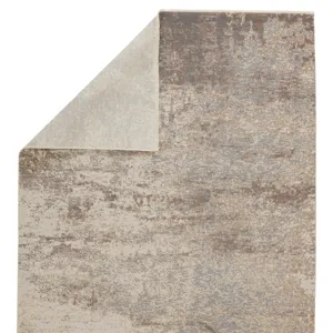 Vienne Brisa Abstract Gray/ Cream Area Rug (7'10"X10'10")