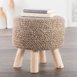 Westport Montana Stool Solid Taupe Stool