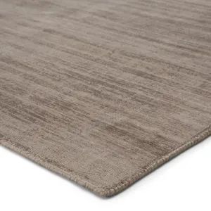 Yasmin Yasmin Handmade Solid Dark Gray Area Rug (8'X10')