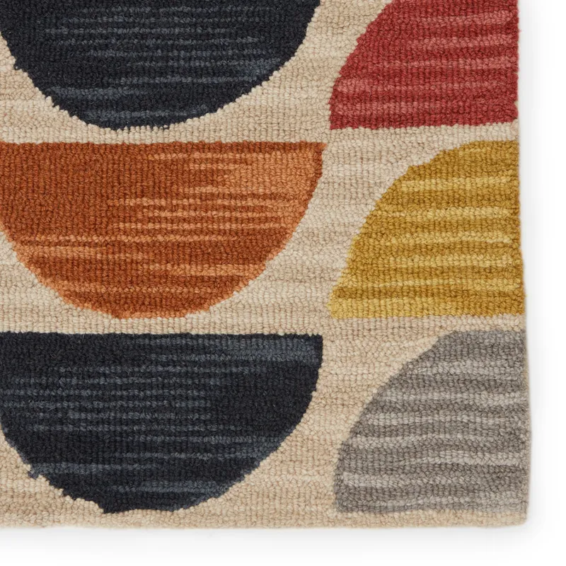 Amado Vibe by  Carson Handmade Geometric Multicolor Area Rug (10'X14')