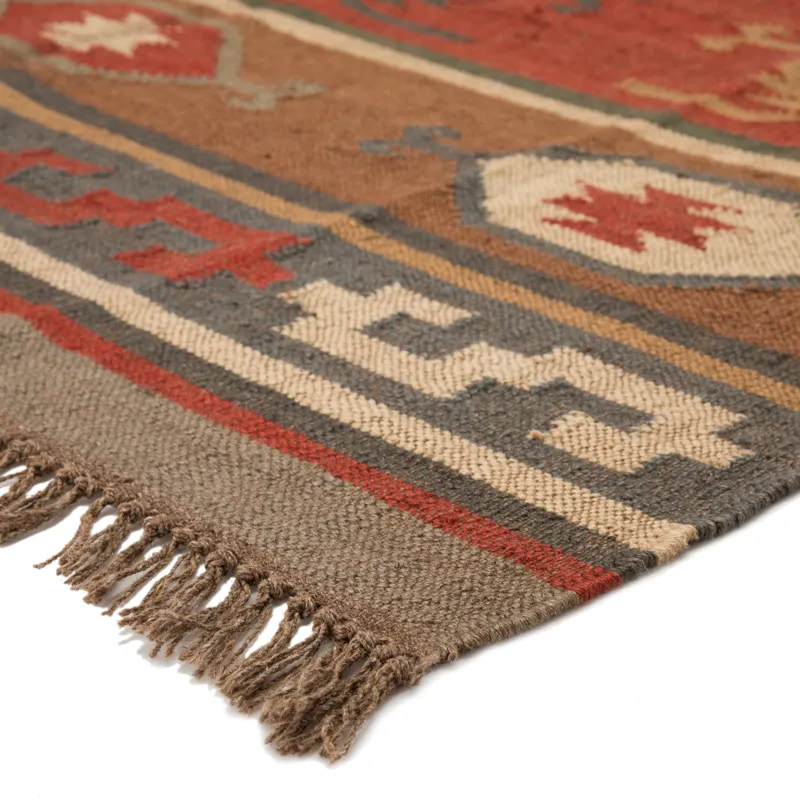 Bedouin Thebes Handmade Geometric Multicolor Runner Rug (2'6"X8')