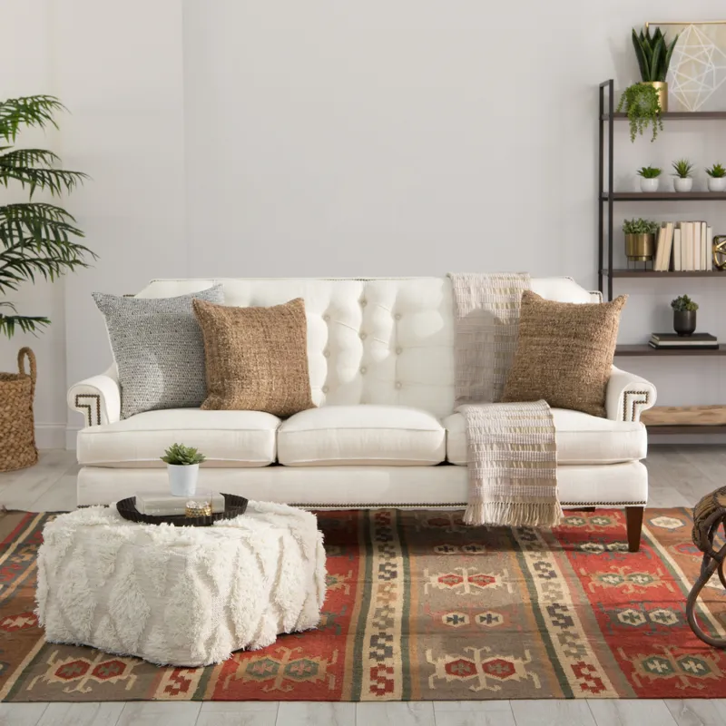 Bedouin Thebes Handmade Geometric Multicolor Runner Rug (2'6"X8')