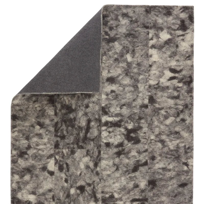 Borderland Catarina Handmade Animal Gray/ Black Area Rug (8'X10')