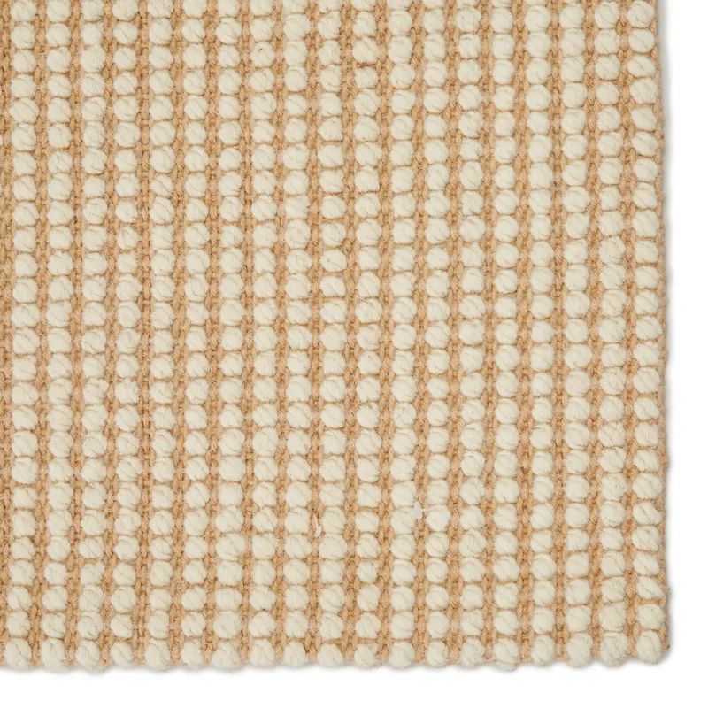 Bombay Mahana Natural Trellis Cream/ Beige Area Rug (2'X3')