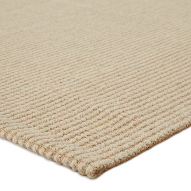 Bombay Mahana Natural Trellis Light Gray/ Beige Area Rug (10'X14')