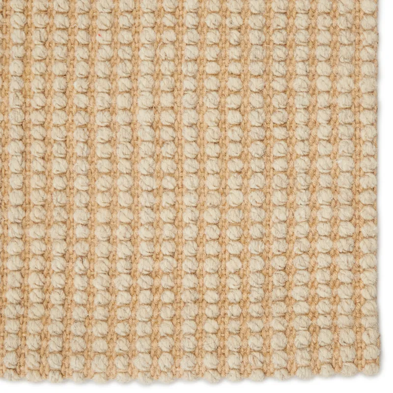 Bombay Mahana Natural Trellis Light Gray/ Beige Area Rug (10'X14')