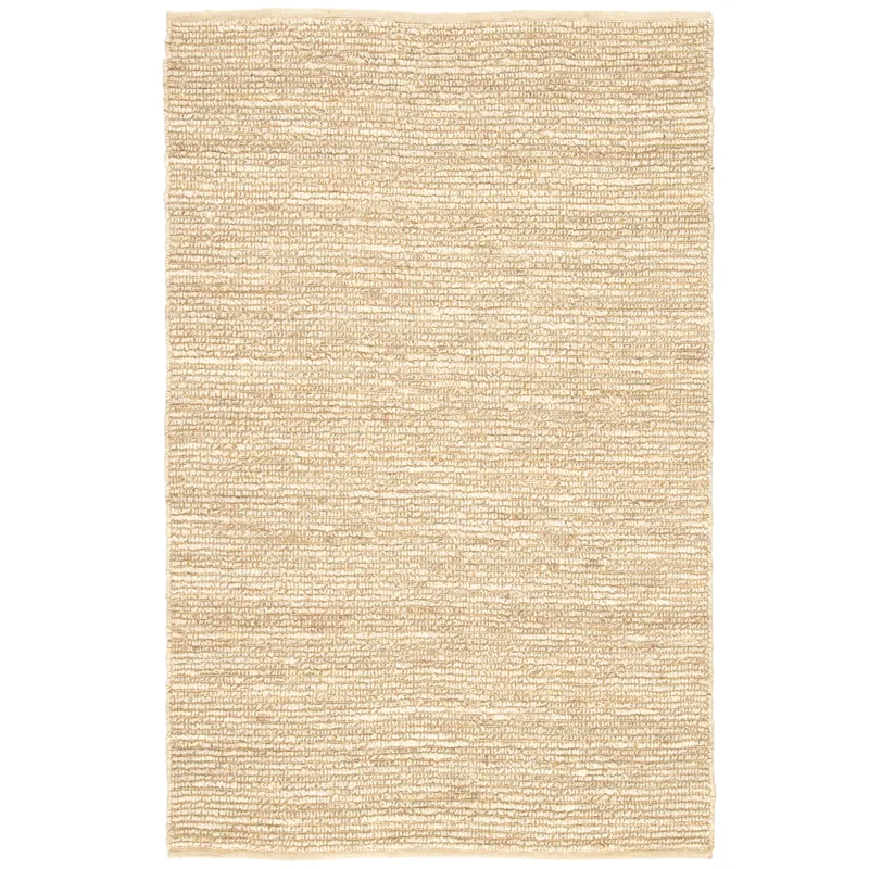 Calypso Havana Natural Solid Beige Area Rug (5'X8')